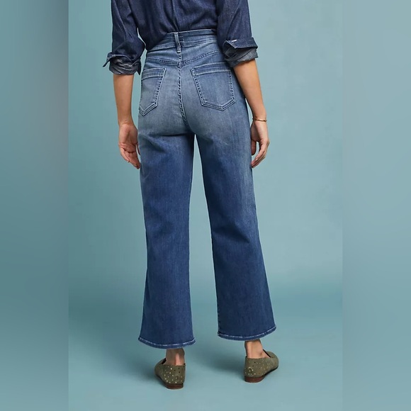 MOTHER DENIM THE PATCH POCKET GREASER JEANS Cropped Wide Leg- Everything We Keep - Picture 9 of 16